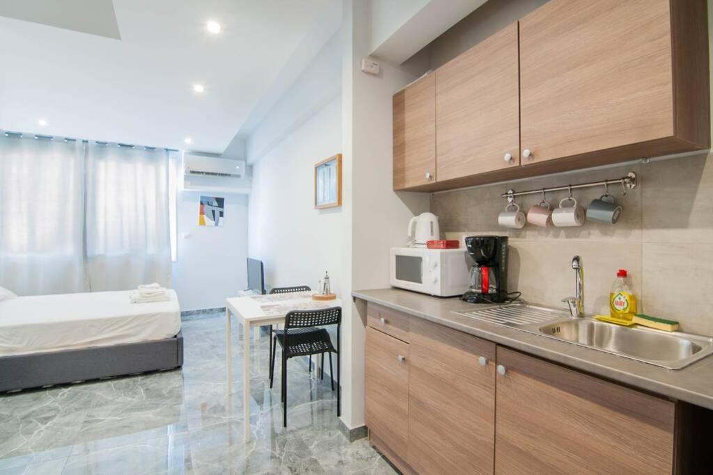 Cosy Studio For 2 People In The City Center Leilighet Athen Eksteriør bilde